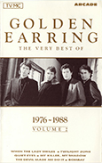Golden Earring The Very Best of 1976 - 1988 Volume 2 Cassette inlay front 1988